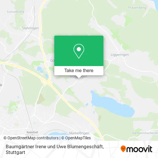 Карта Baumgärtner Irene und Uwe Blumengeschäft