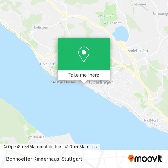 Карта Bonhoeffer Kinderhaus