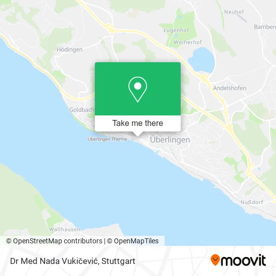 Карта Dr Med Nada Vukičević