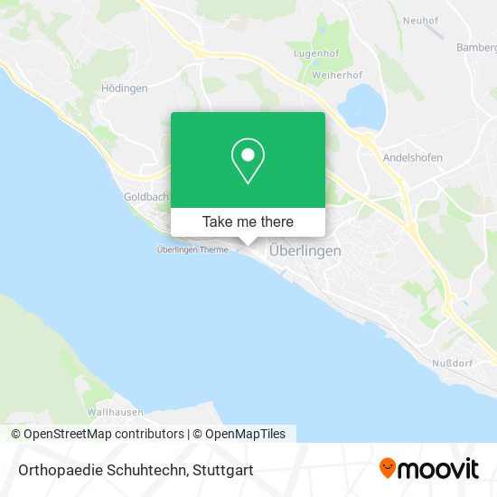 Карта Orthopaedie Schuhtechn