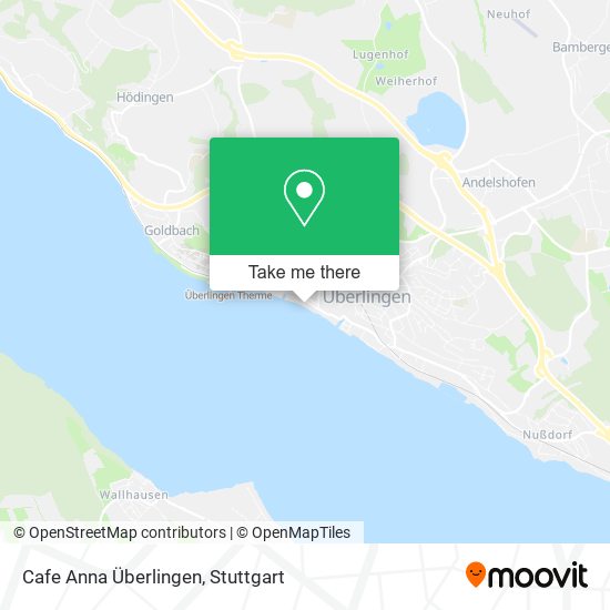 Cafe Anna Überlingen map