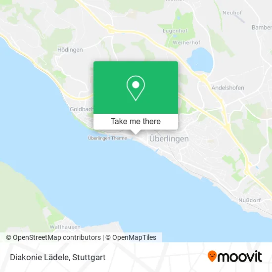 Карта Diakonie Lädele