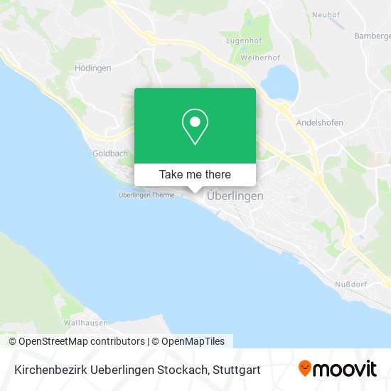 Kirchenbezirk Ueberlingen Stockach map