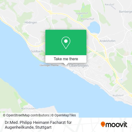 Dr.Med. Philipp Heimann Facharzt für Augenheilkunde map