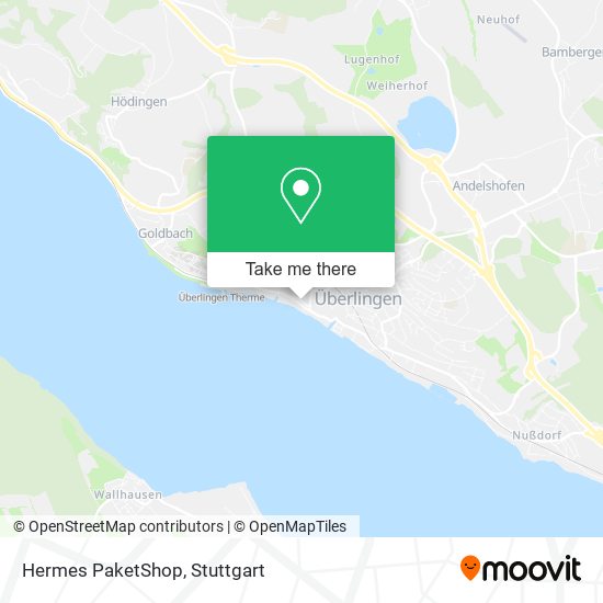 Карта Hermes PaketShop