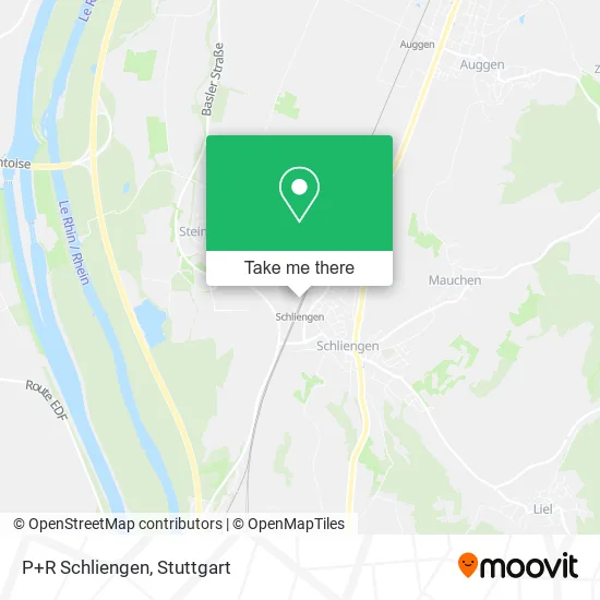 Карта P+R Schliengen