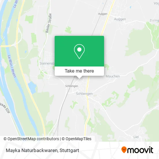 Карта Mayka Naturbackwaren