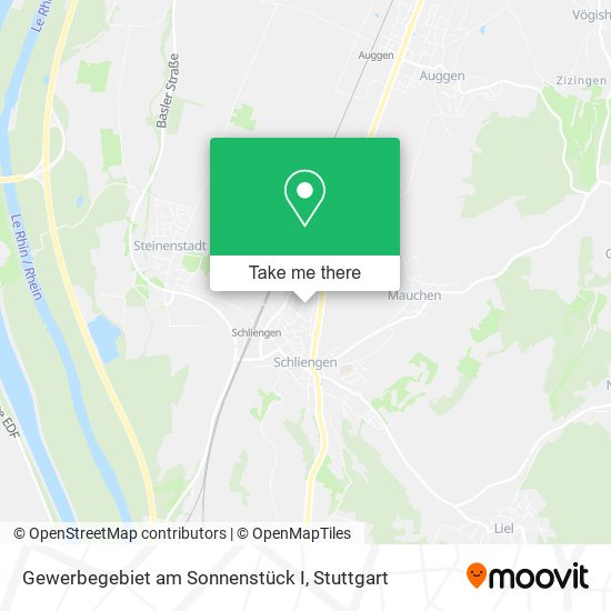Gewerbegebiet am Sonnenstück I map