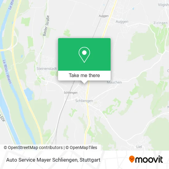 Карта Auto Service Mayer Schliengen