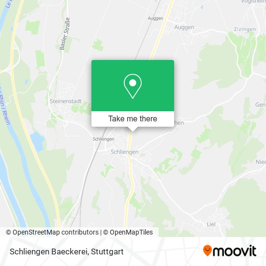 Schliengen Baeckerei map