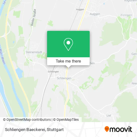 Карта Schliengen Baeckerei