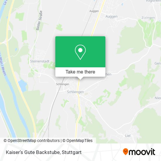 Kaiser's Gute Backstube map