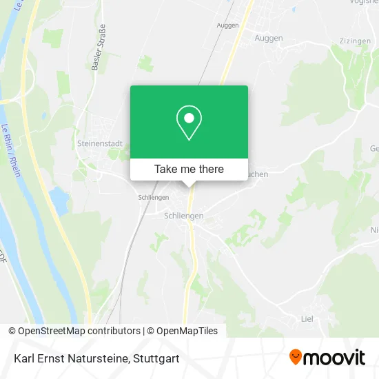 Карта Karl Ernst Natursteine