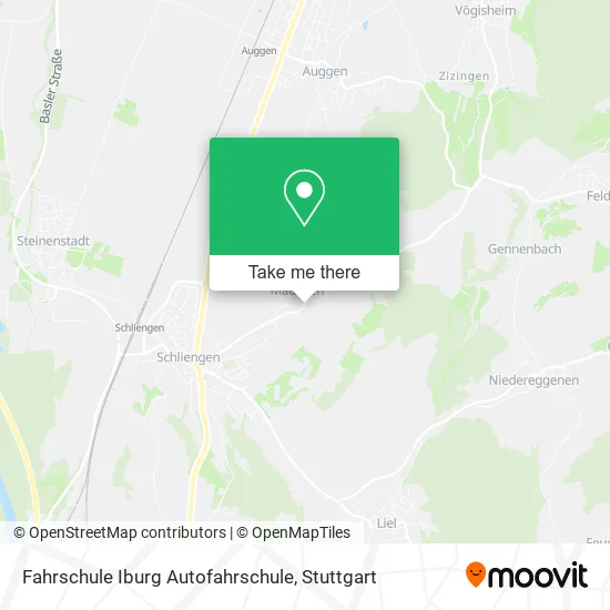 Карта Fahrschule Iburg Autofahrschule