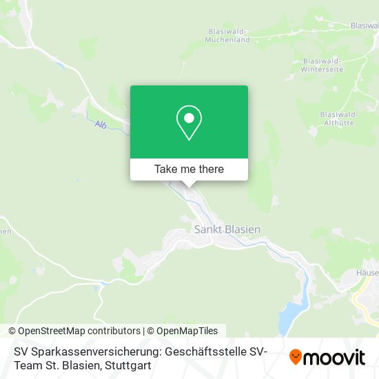 SV Sparkassenversicherung: Geschäftsstelle SV-Team St. Blasien map