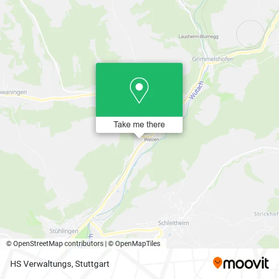 Карта HS Verwaltungs