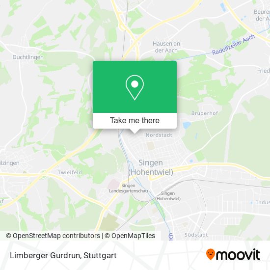 Карта Limberger Gurdrun