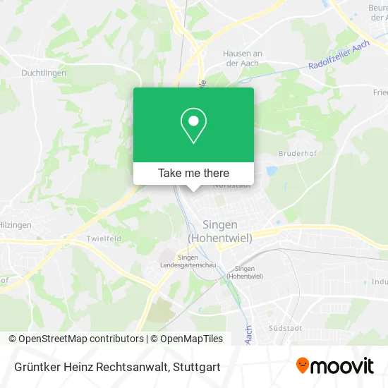 Карта Grüntker Heinz Rechtsanwalt