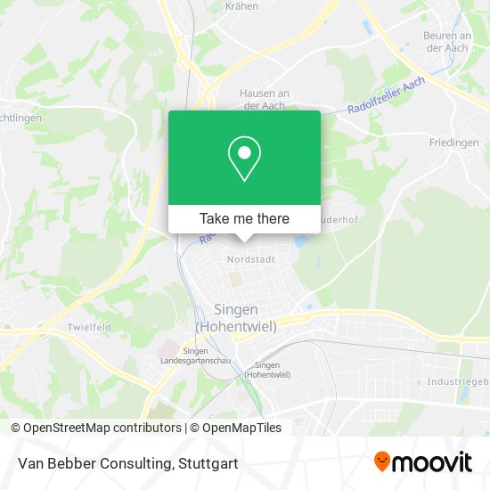 Van Bebber Consulting map