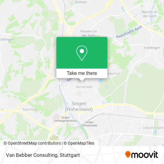 Карта Van Bebber Consulting
