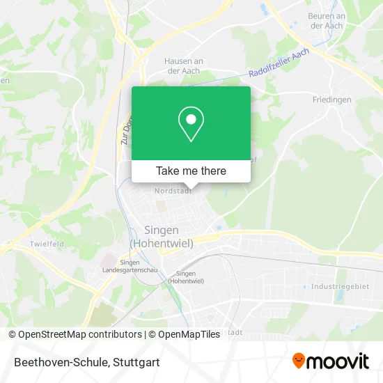 Карта Beethoven-Schule