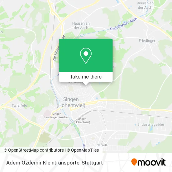Карта Adem Özdemir Kleintransporte