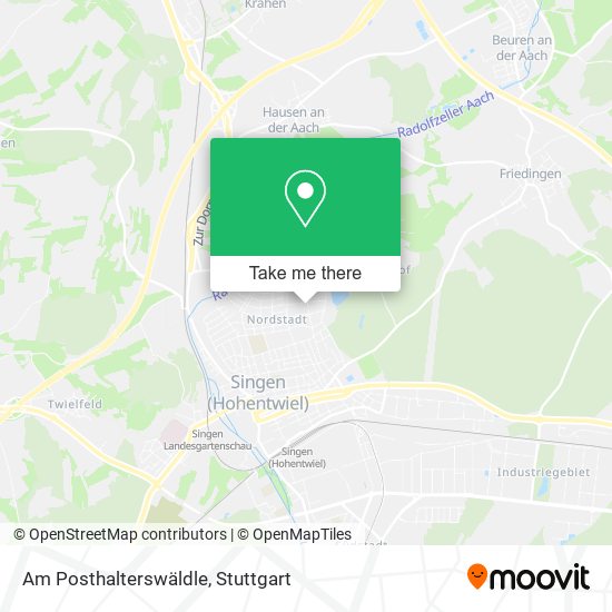 Карта Am Posthalterswäldle