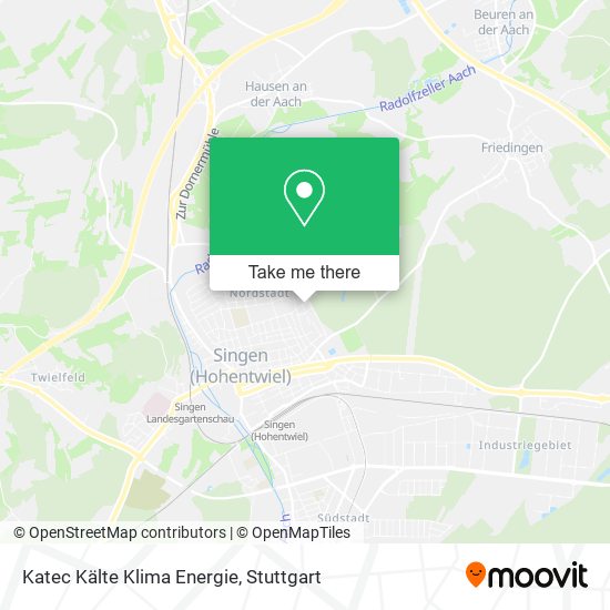 Katec Kälte Klima Energie map