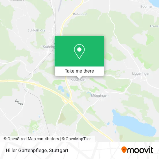 Карта Hiller Gartenpflege