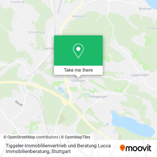 Tiggeler-Immoblilienvertrieb und Beratung Lucca Immobilienberatung map