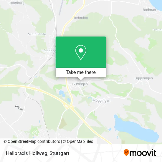 Карта Heilpraxis Hollweg
