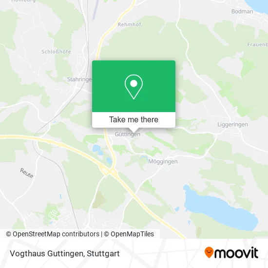 Карта Vogthaus Guttingen