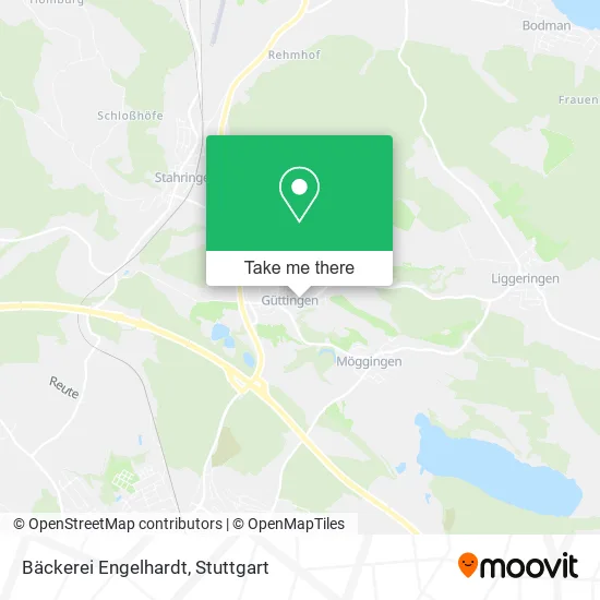 Карта Bäckerei Engelhardt