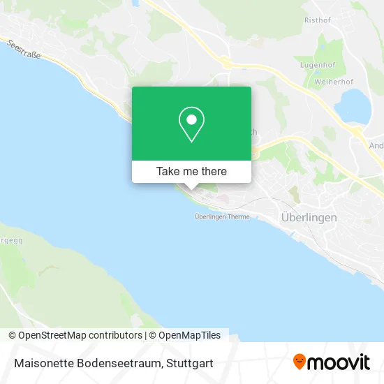 Карта Maisonette Bodenseetraum