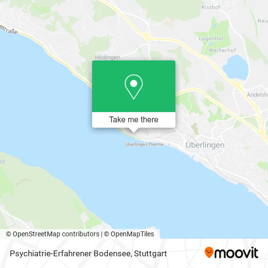 Карта Psychiatrie-Erfahrener Bodensee