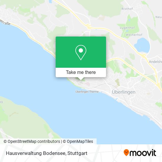 Карта Hausverwaltung Bodensee