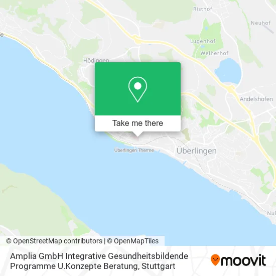 Карта Amplia GmbH Integrative Gesundheitsbildende Programme U.Konzepte Beratung