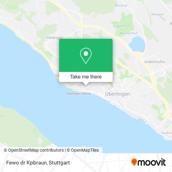 Карта Fewo dr Kpbraun