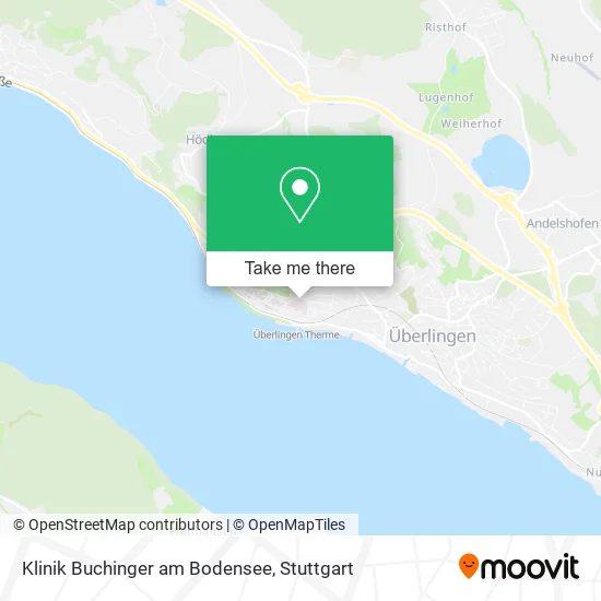 Карта Klinik Buchinger am Bodensee