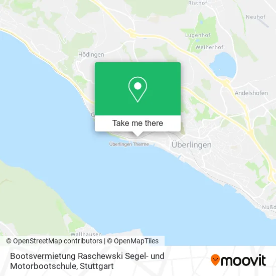 Карта Bootsvermietung Raschewski Segel- und Motorbootschule