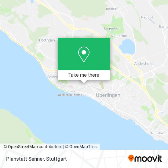Карта Planstatt Senner