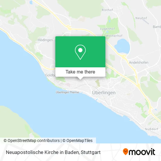 Карта Neuapostolische Kirche in Baden