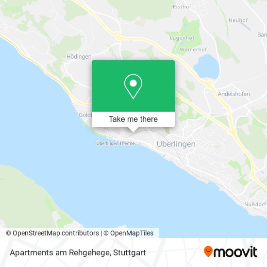 Apartments am Rehgehege map