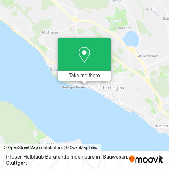 Pfoser-Halblaub Beratende Ingenieure im Bauwesen map