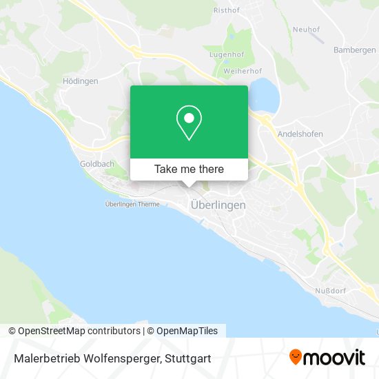 Карта Malerbetrieb Wolfensperger