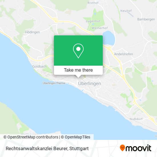 Карта Rechtsanwaltskanzlei Beurer