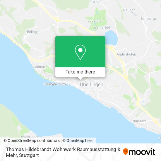 Карта Thomas Hildebrandt Wohnwerk Raumausstattung & Mehr