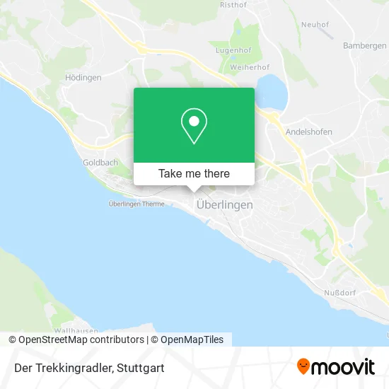 Карта Der Trekkingradler