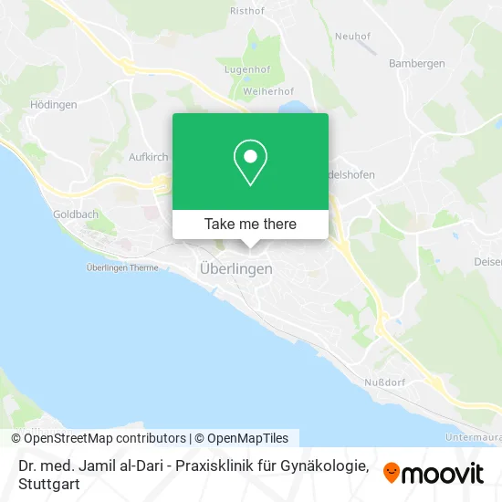 Карта Dr. med. Jamil al-Dari - Praxisklinik für Gynäkologie