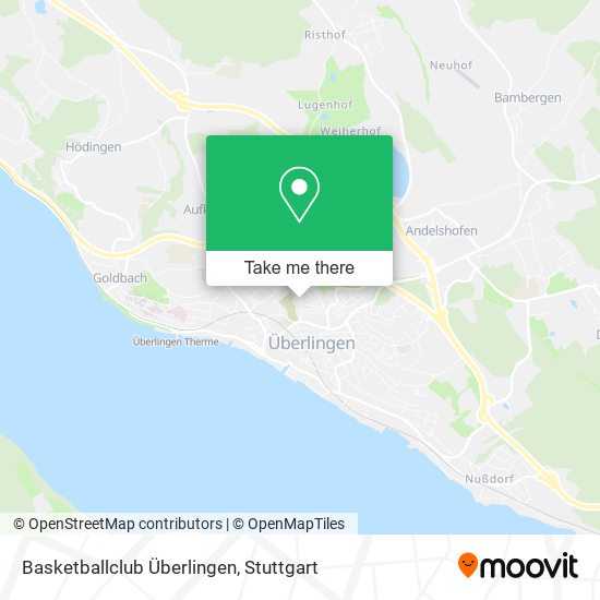 Basketballclub Überlingen map